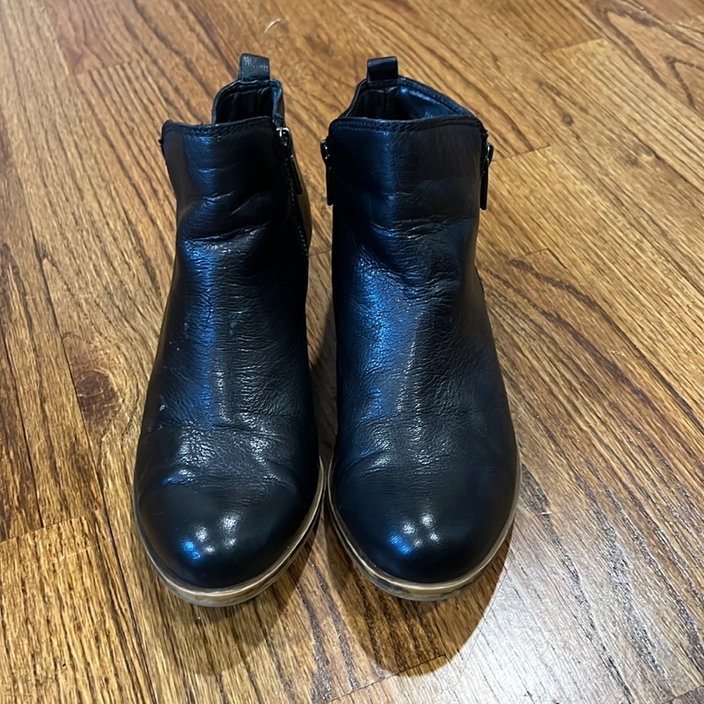 Lucky Brand: Short black booties